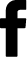 Logo do Facebook preto