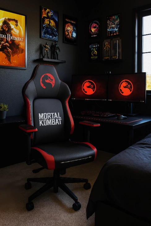 Cadeira CORE Smart MORTAL KOMBAT EDITION em ambiente