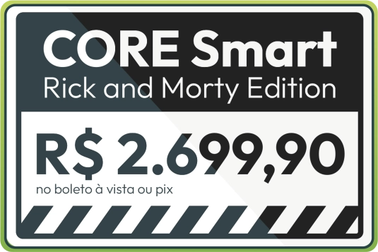 Preço Cadeira CORE Smart RICK AND MORTY EDITION