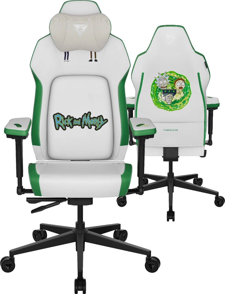 Cadeira CORE Smart RICK AND MORTY EDITION com bullet points