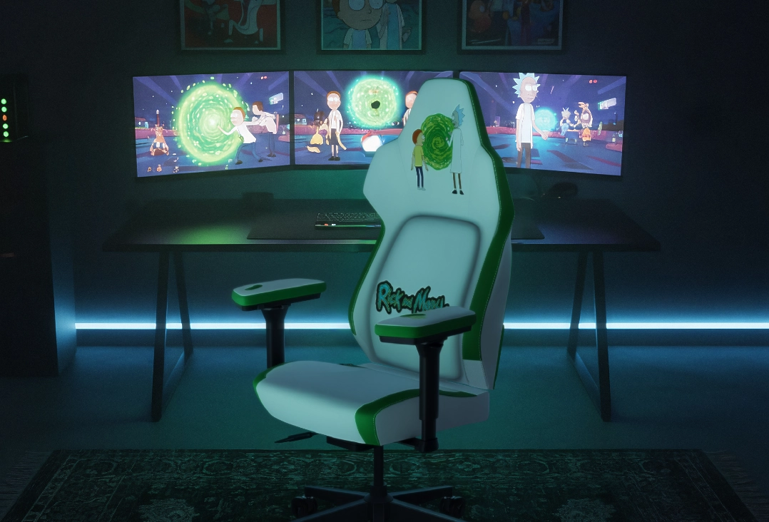 Cadeira CORE Smart RICK AND MORTY EDITION em ambiente
