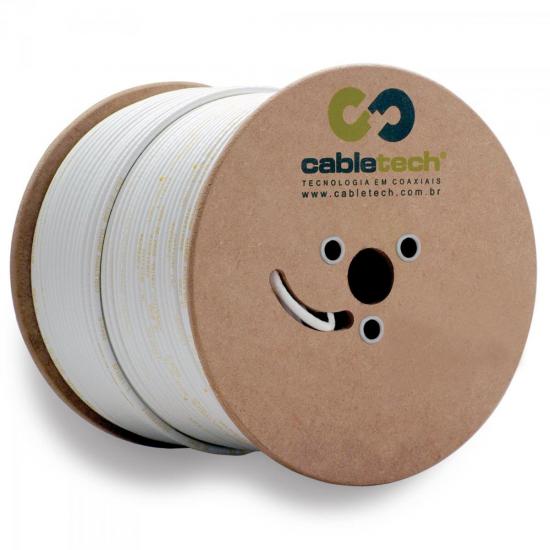 Cabo Coaxial STD59 40 BR BOB CABLETECH Cabo Coaxial STD59 40 BR BOB CABLETECH