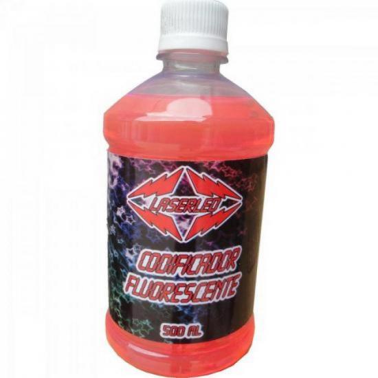 Tinta Invisível para Luz Negra 500ml Rosa LASERLED Tinta Invisível para Luz Negra 500ml Rosa LASERLED