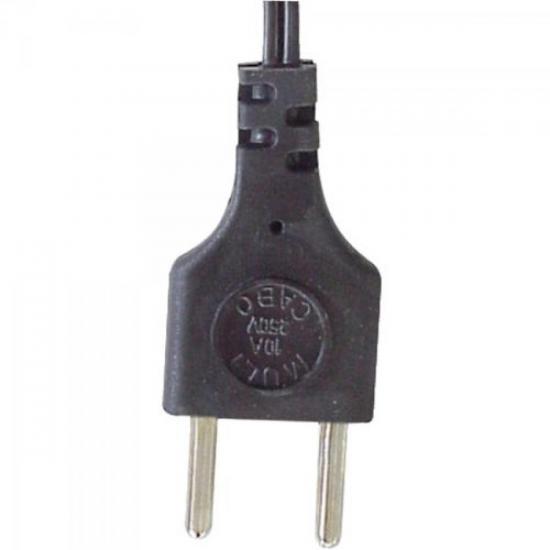 Rabicho 2x20 AWG / 2x0,50mm² 1,5 Metros Preto MULT CABO Rabicho 2x20 AWG / 2x0,50mm² 1,5 Metros Preto MULT CABO