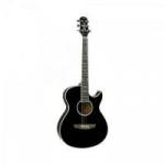 Violão Eletroacústico Artístico Aço AW53C Black STRINBERG