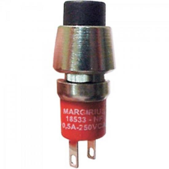 Chave Pushbutton N/F 18533 GFDSTSE C/Acabamento MARGIRIUS Chave Pushbutton N/F 18533 GFDSTSE C/Acabamento MARGIRIUS