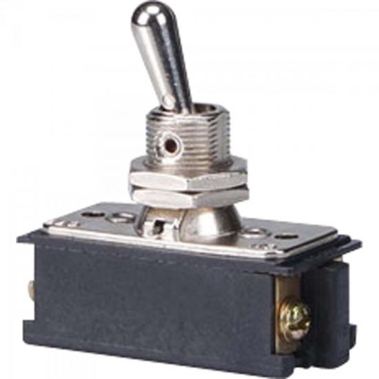 Chave CS301C 10A 250V Alavanca Metal Monofásica MARGIRIUS Chave CS301C 10A 250V Alavanca Metal Monofásica MARGIRIUS
