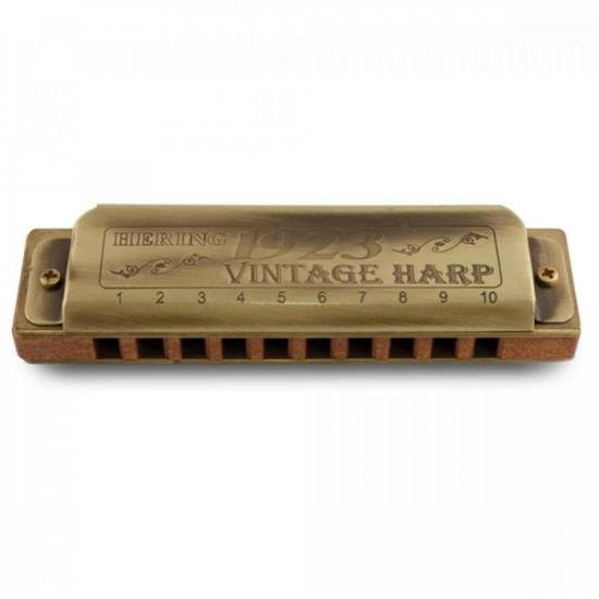 Gaita Diatônica Vintage Harp Dó Hering