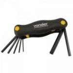 Kit Chaves Allen 7 Peças 2,0 a 8,0mm VONDER