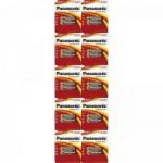 Pilha Alcalina AAA LR03-2BT Panasonic Caixa c/20 pilhas (cartela c/2)