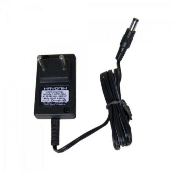 Fonte FCTP-9001 9Vdc 1A chaveada HAYONIK Fonte FCTP-9001 9Vdc 1A chaveada HAYONIK