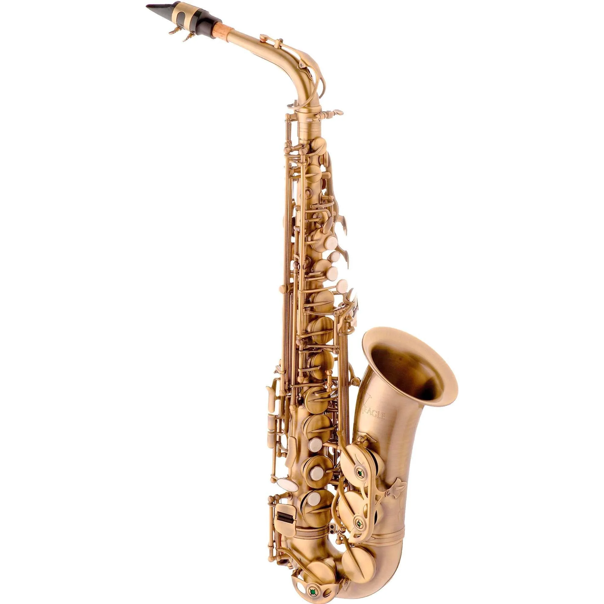 Saxofone Alto EB Eagle SA500-VG Envelhecido - Hayamax