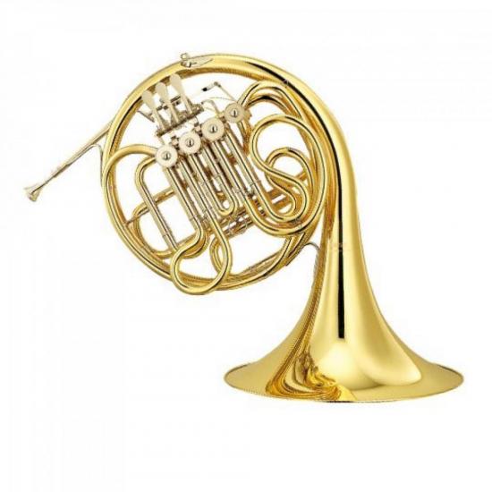 Trompa Yamaha YHR567 F/BB (Fá/Sí Bemol) Dourado