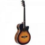 Violão Eletroacústico Aço Sunburst Dallas Tuner TAGIMA
