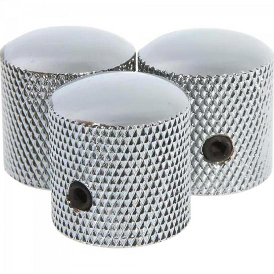 knob para Contra Baixo KB EB Cromado CUSTOM GUITAR knob para Contra Baixo KB EB Cromado CUSTOM GUITAR