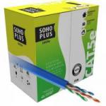 Cabo de Rede Cx 305m CAT5E CMX Azul FURUKAWA SOHOPLUS
