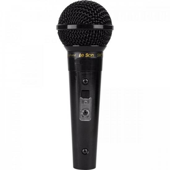 Microfone Leson SM-58 P4 Preto Brilhante