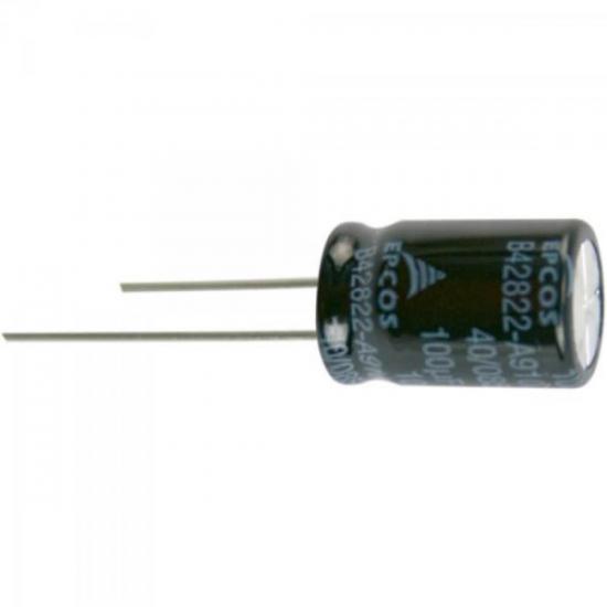 Condensador Eletrolítico 100/100V BIPOLAR EPCOS Condensador Eletrolítico 100/100V BIPOLAR EPCOS