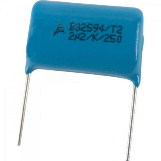 Condensador Poliester 2M2/250V 32594 27,5MM EPCOS Condensador Poliester 2M2/250V 32594 27,5MM EPCOS