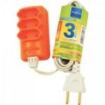 Extensão Tripla PL 2 x 0,75mm 3 Metros Sort DANEVA