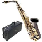 Saxofone Alto Eb SA500-BG Preto Onix EAGLE