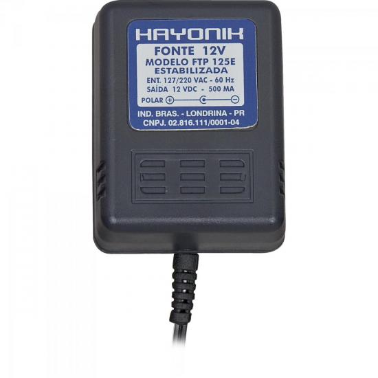 Fonte Uso Geral 9VAC 500mA HAYONIK Fonte Uso Geral 9VAC 500mA HAYONIK