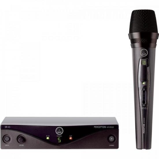 Microfone Wireless PW45 VSET A Preto AKG