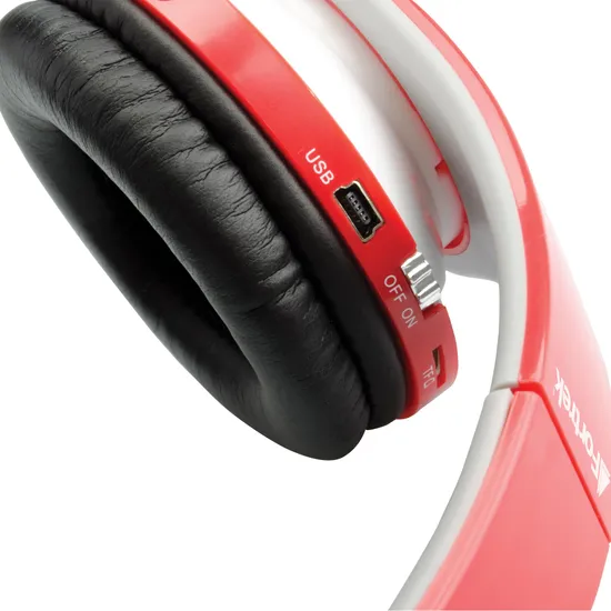 Fone de Ouvido HP-902RD Vermelho FORTREK
