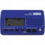 Metrônomo Digital Azul e Preto MA 1 KORG