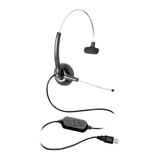 Headset Felitron Stile Compact VoIP Preto