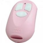 Controle Remoto para Alarme Portão 433Mhz CONTROLLER 3 botões Rosa RCG