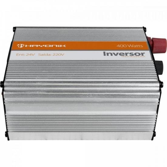 Inversor de Onda Modificada 24VDC/220V USB 400W HAYONIK Inversor de Onda Modificada 24VDC/220V USB 400W HAYONIK