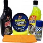 Kit de Limpeza Automotiva 6 Peças SUN CAR