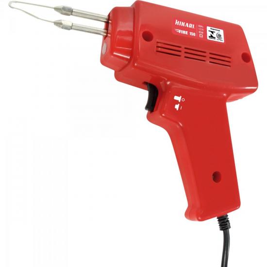 Pistola de Solda 40W 220V FIRE 100 Vermelha HIKARI Pistola de Solda 40W 220V FIRE 100 Vermelha HIKARI