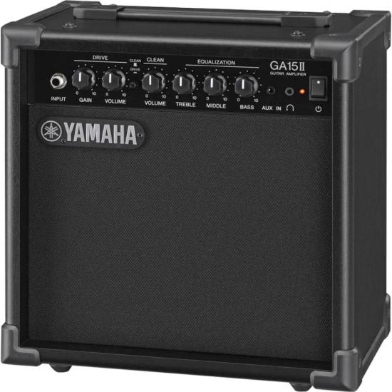 Cubo Para Guitarra Yamaha GA15II 15W RMS Preto