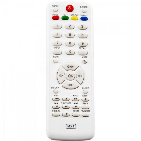 Controle Remoto para TV LCD BUSTER C01134 GENÉRICO Controle Remoto para TV LCD BUSTER C01134 GENÉRICO
