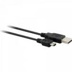 Cabo Mini USB A Macho x USB A Macho 1,8 Metros USM-101 Preto FORTREK