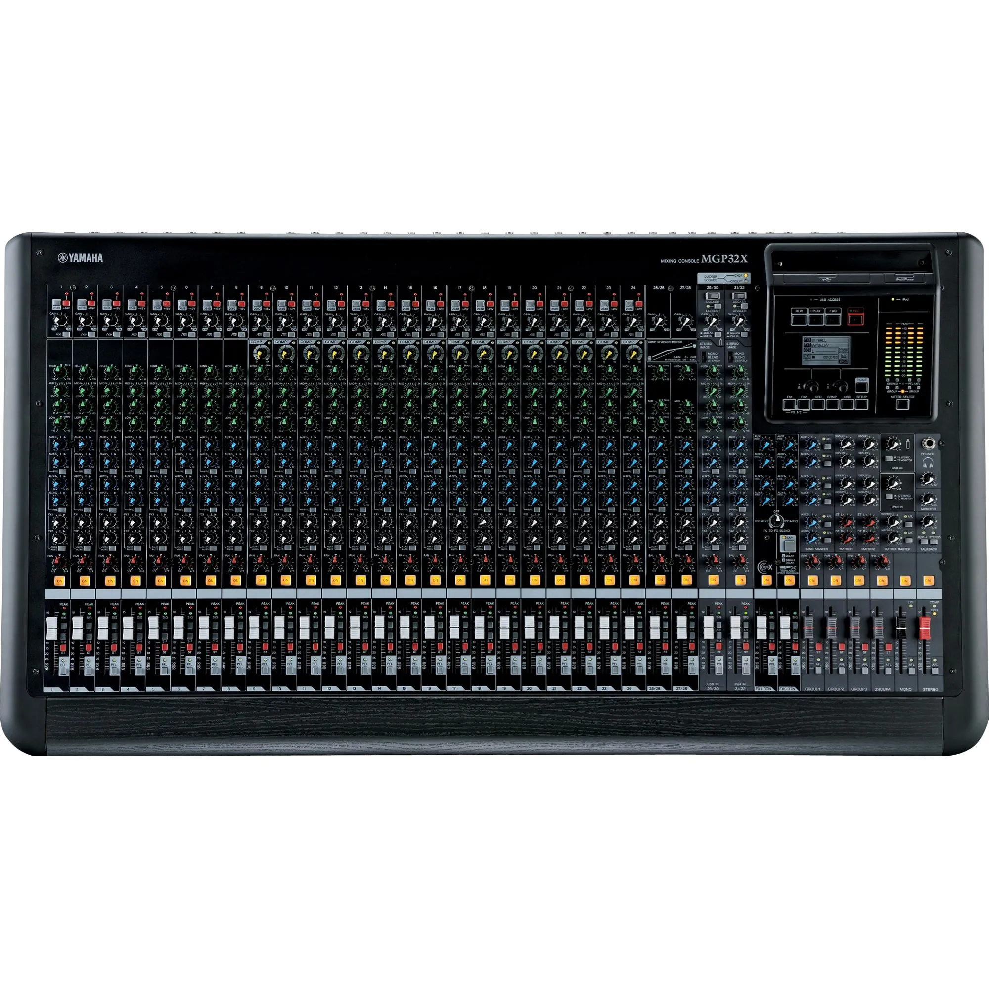 ヤマハ YAMAHA アナログミキサー　MGP32X Mesa de Som Yamaha MGP32X Analogica 32 Canais Bivolt Preta - Hayamax