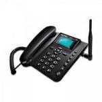 Telefone Celular de Mesa Quadriband Dual Chip CA42 Preto AQUÁRIO