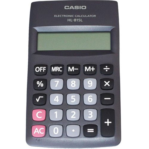 Calculadora de Bolso Casio HL815L 8 Dígitos Preta