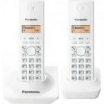 Telefone sem Fio com ID Base + Ramal KX-TG1712 Branco PANASONIC