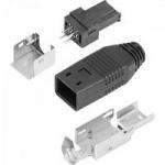 Mini Adaptador USB 4 Pinos CN0788 Preto/Prata CONNFLY