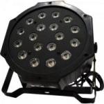 Refletor Ultra Light OCTOPUS com 18 Leds de 1W Bivolt RGB PLS