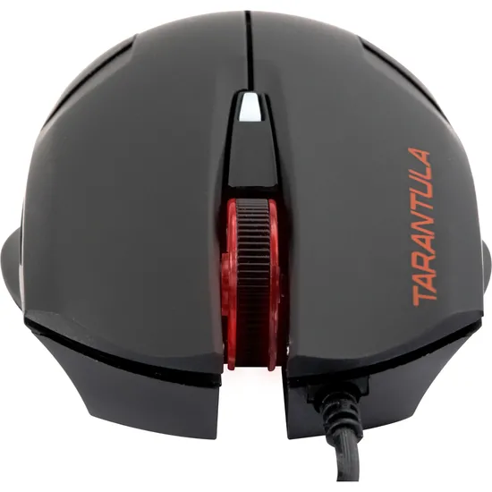 Mouse Gamer Fortrek Spider Tarantula OM702 Preto/Vermelho