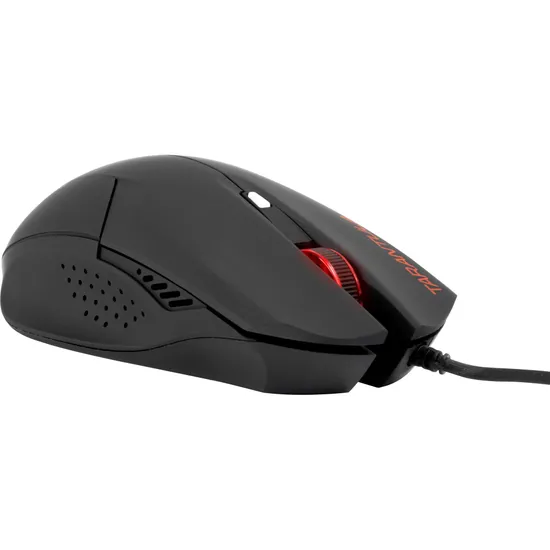 Mouse Gamer Fortrek Spider Tarantula OM702 Preto/Vermelho