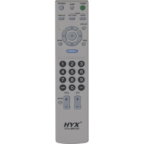 Controle Remoto Para TV Sony CTV-SNY02 Prata HYX