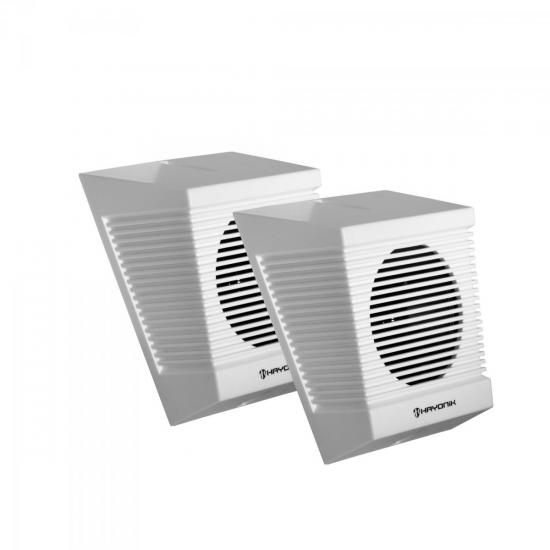 Caixa Acústica 10W AMBIENCE LINE SA140 Branca HAYONIK Caixa Acústica 10W AMBIENCE LINE SA140 Branca HAYONIK