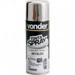 Tinta Spray METÁLICA 200ml Cromada VONDER