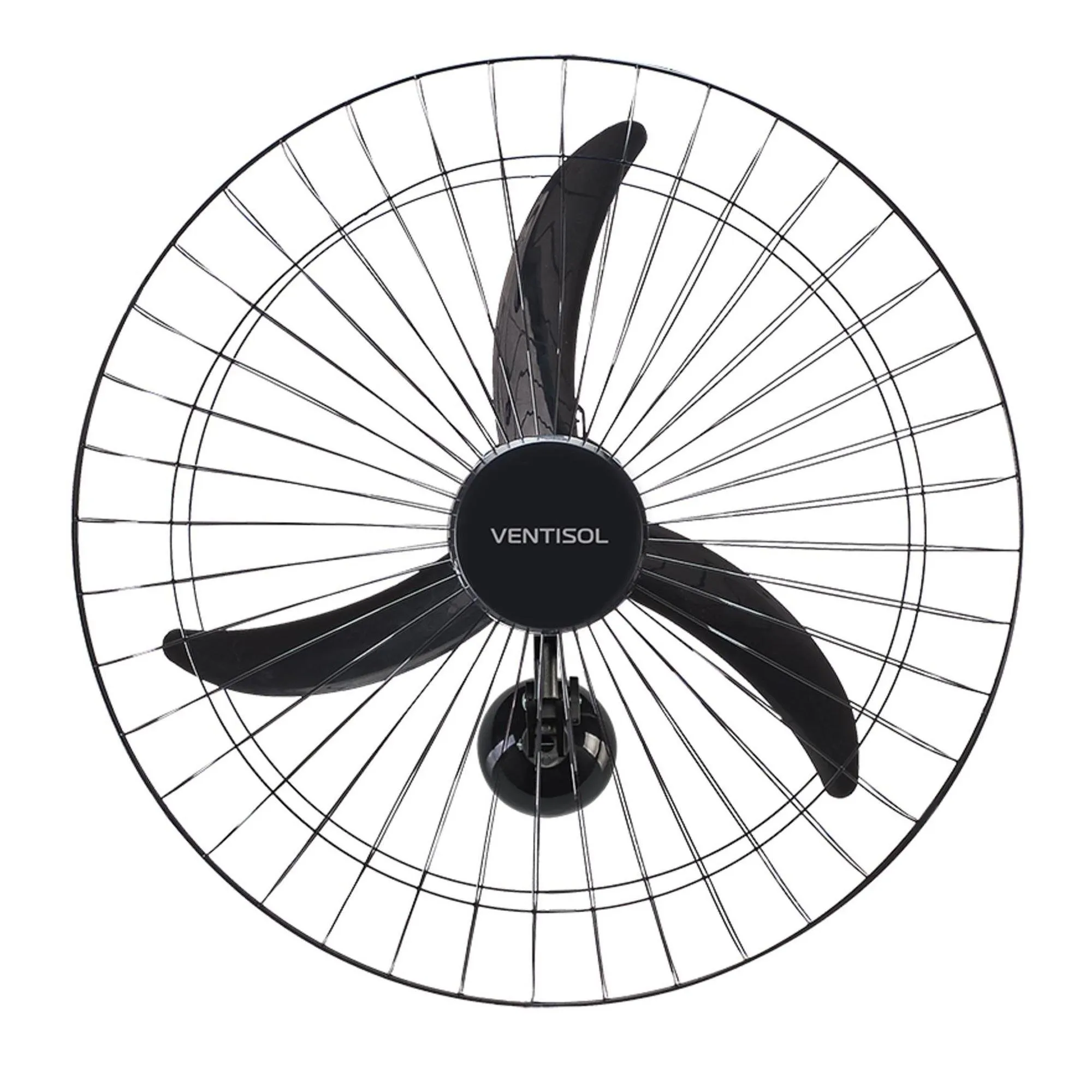 Ventilador de Parede Ventisol New Premium 60cm Preto 127v - Hayamax