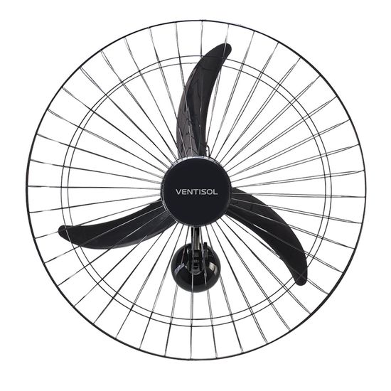 Ventilador de Parede Ventisol New Premium 60cm Preto 127v